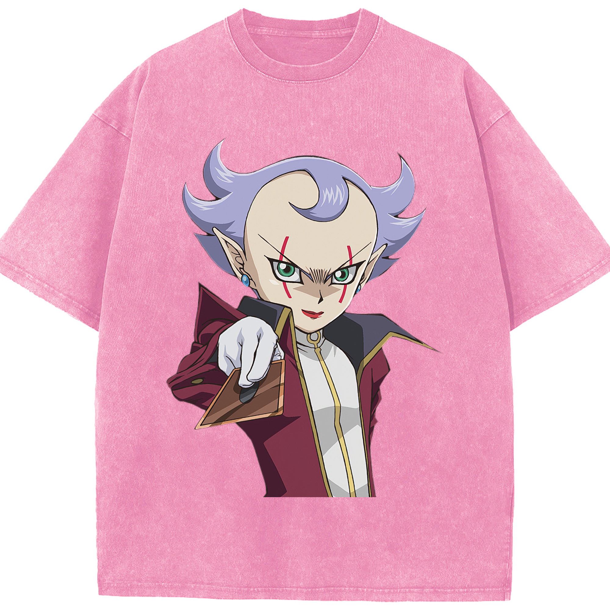 （画像用） 遊☆戯☆王 Yu-Gi-Oh! 綿100% ヴィンテージ風 半袖Tシャツ（フロントプリント）